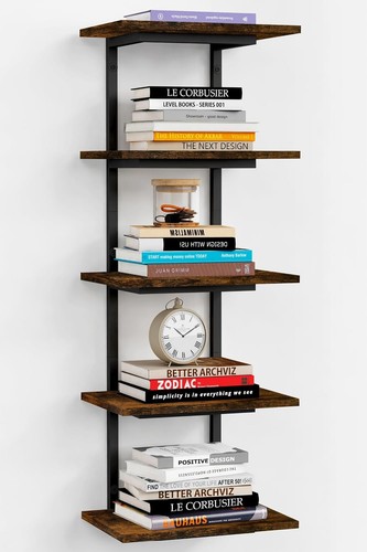 Tier wall bookshelf unit for - tier,